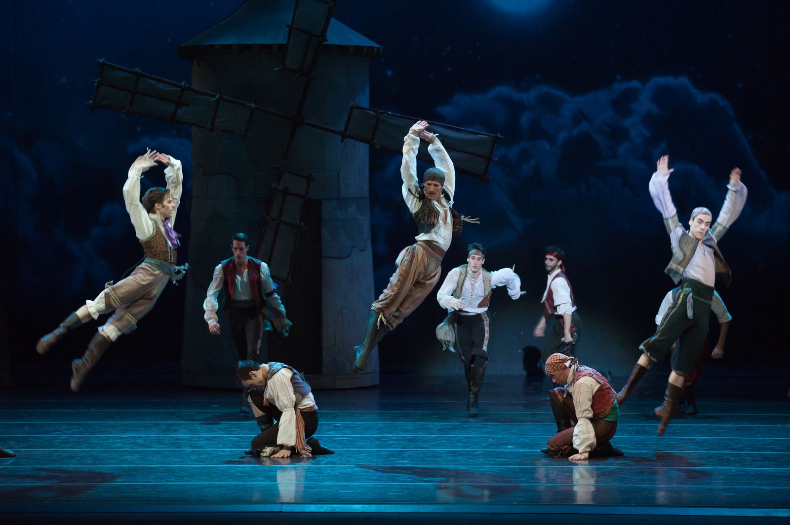 El 'ballet' de Don Quijote, en imágenes