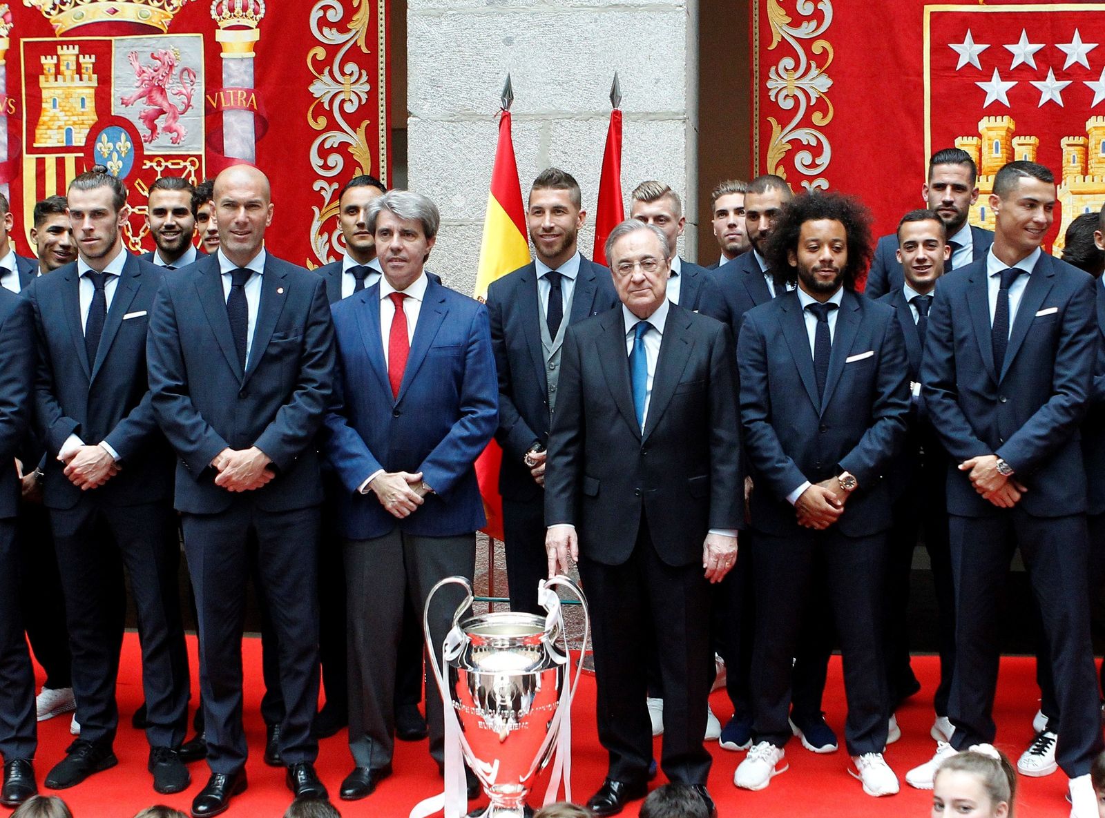 El Real Madrid celebra su decimotercera Champions