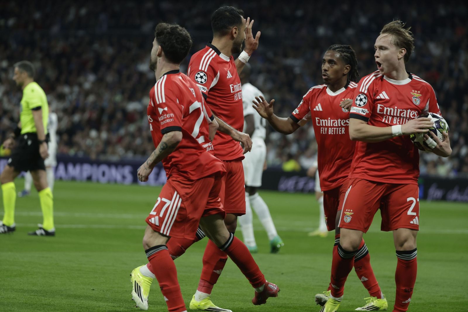 Las fotos del Real Madrid-Benfica