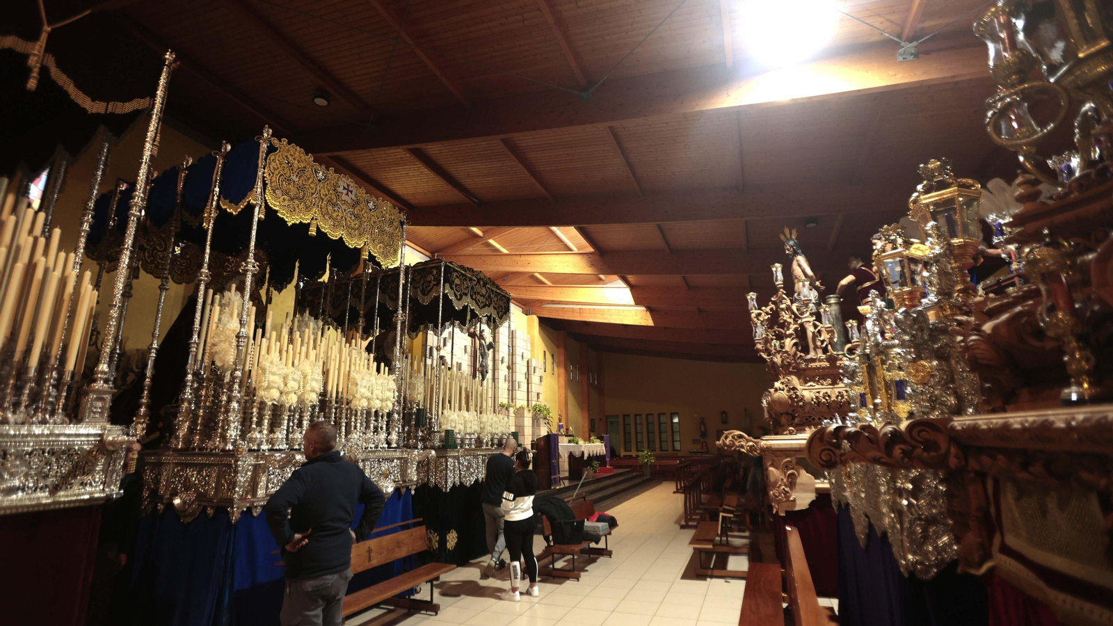 Los Preparativos de la Semana Santa en La Línea