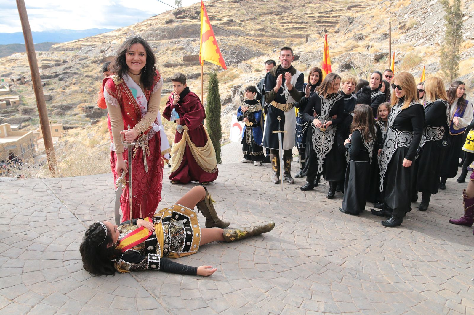 Los Moros y Cristianos de Gérgal se enfrentan en las fiestas de San Sebastián