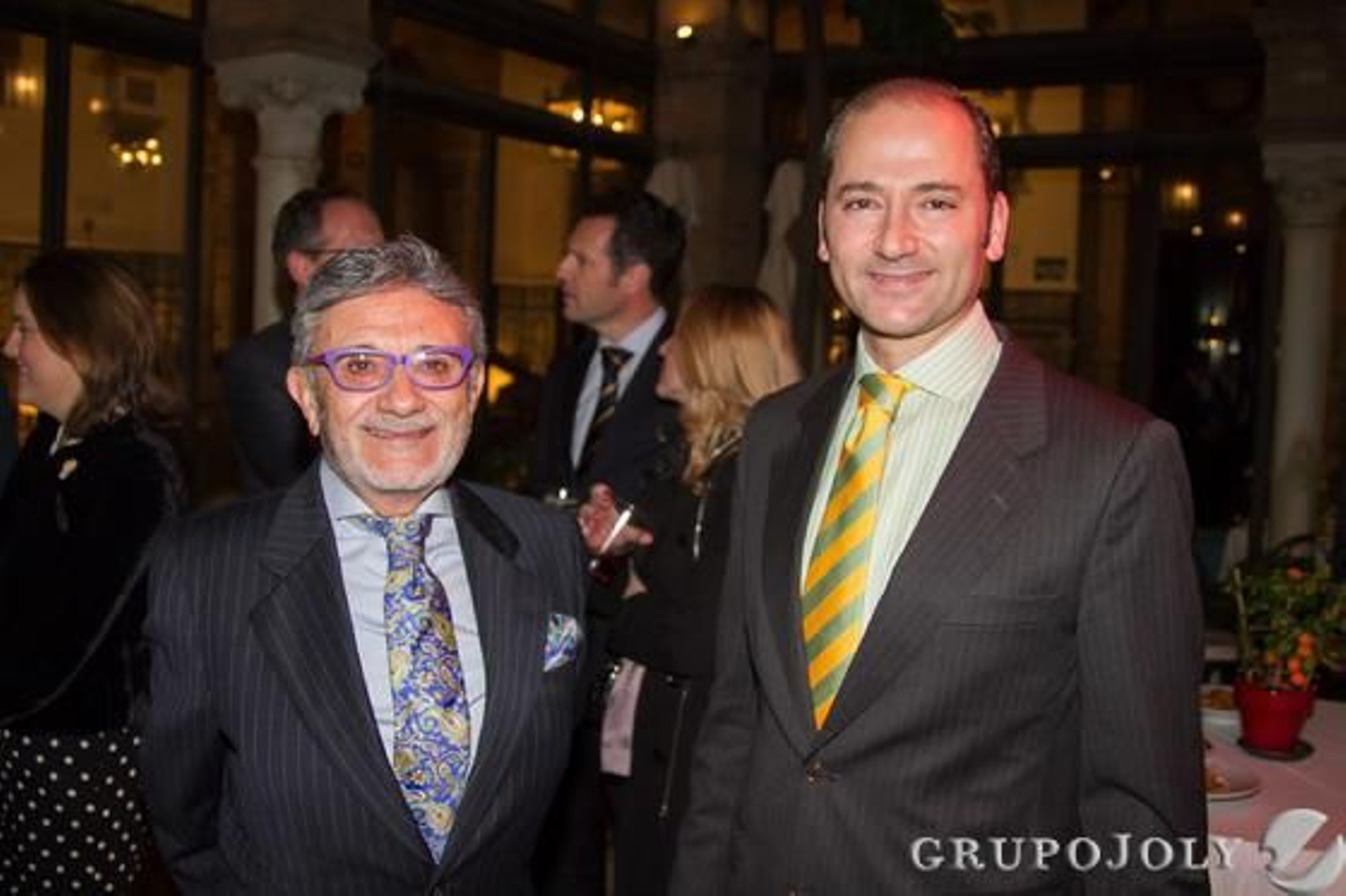 Los empresarios Miguel Vilaplana Serrano y Miguel Vilaplana Carrasco.