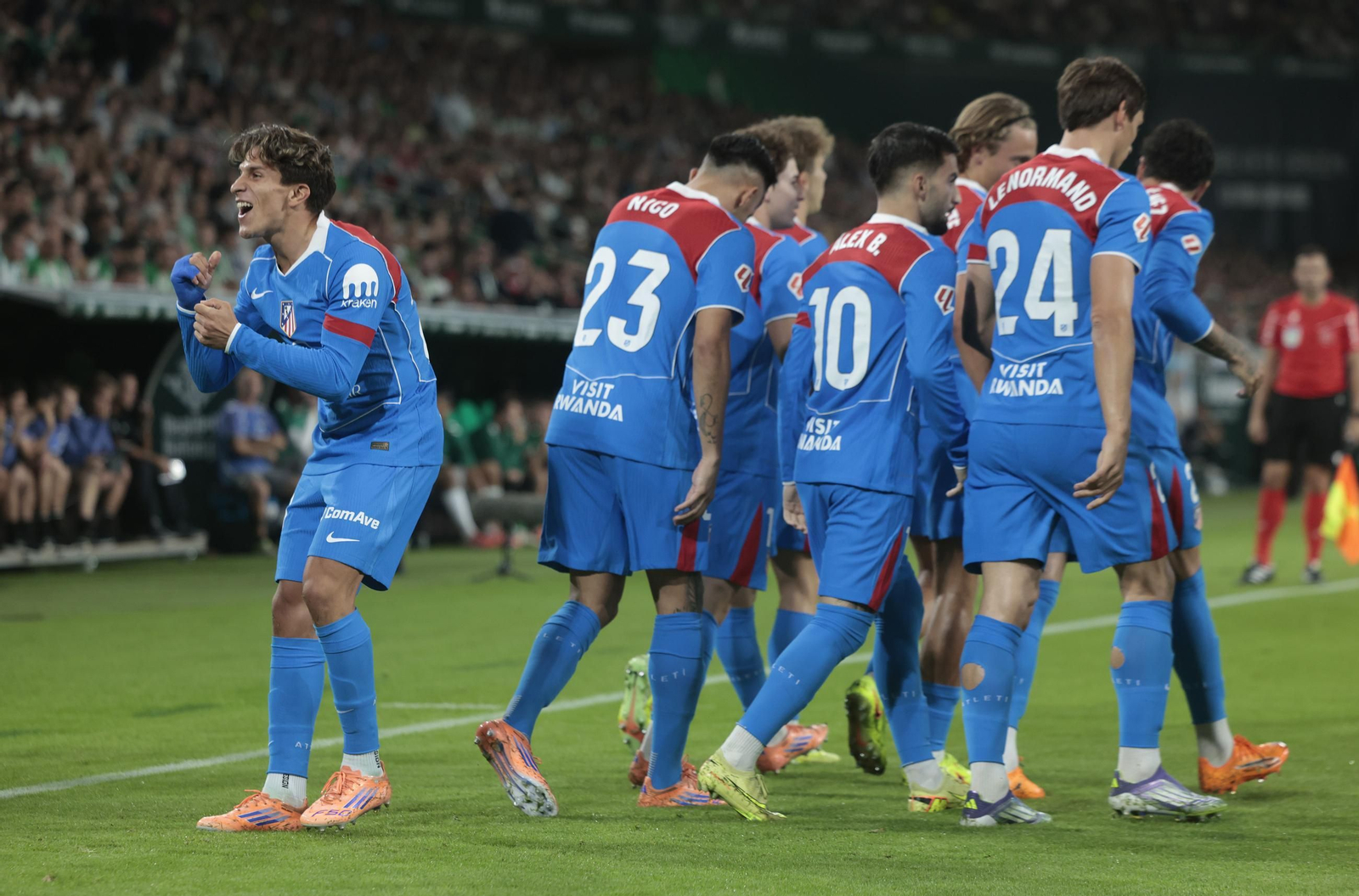 Las fotos del Betis - Atlético de Madrid