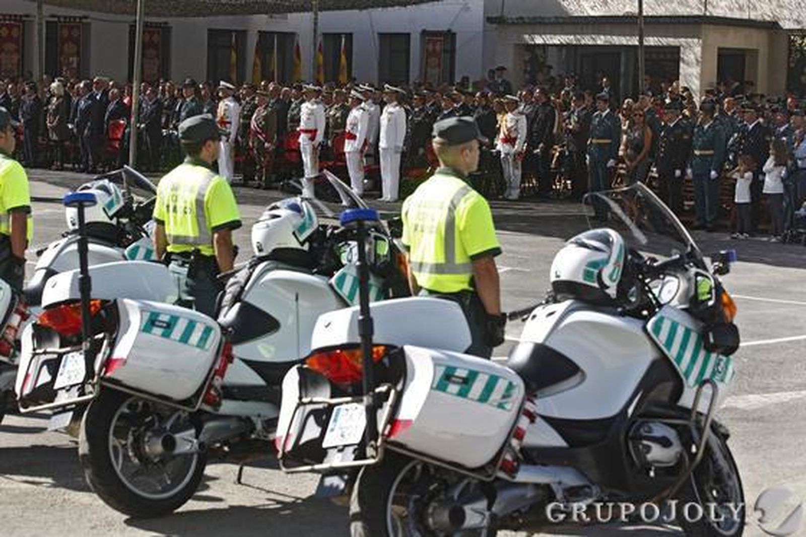 La Guardia Civil celebra el Día de su Patrona, la Virgen del Pilar. 

Foto: Jesus Marin