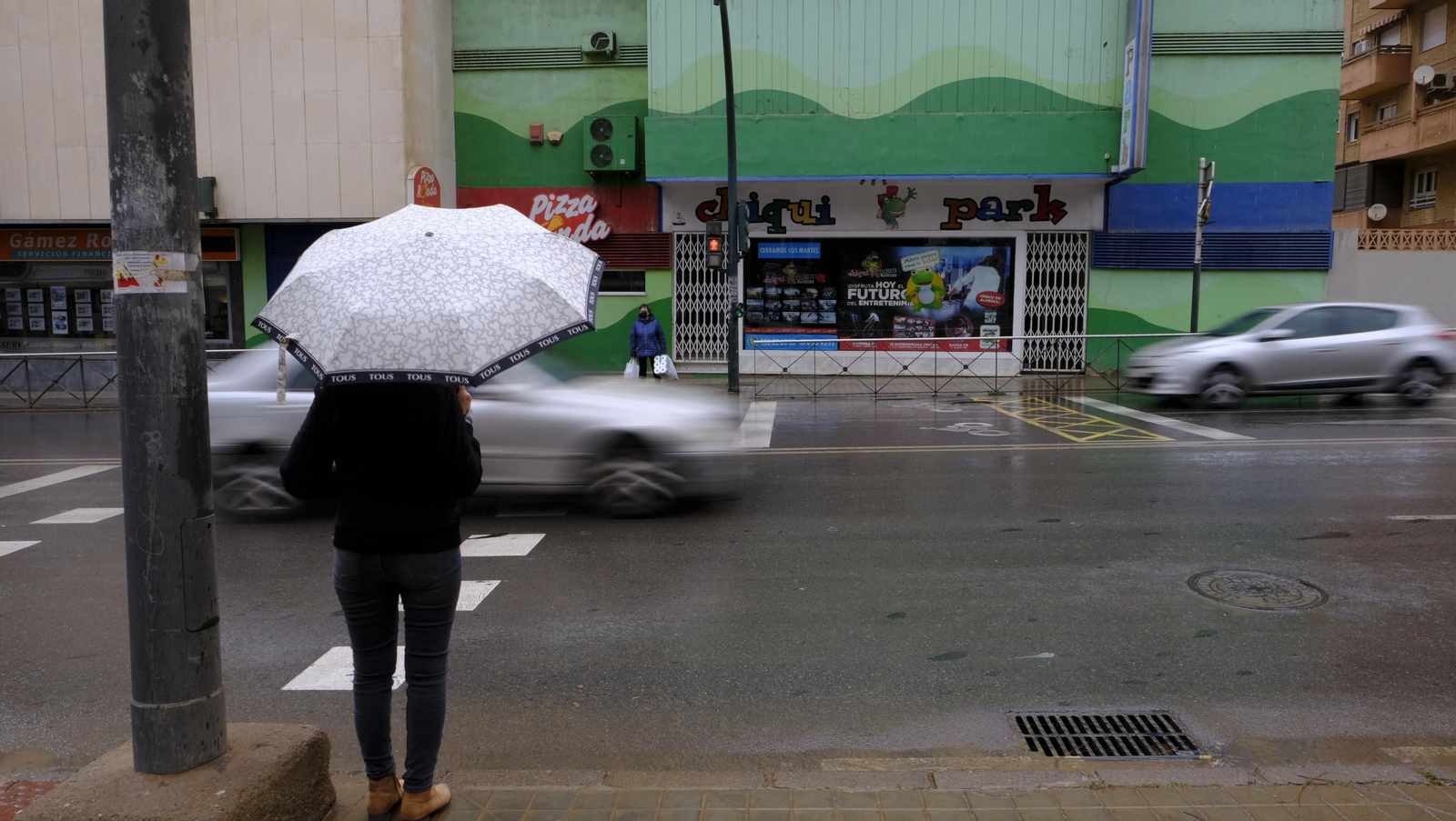 Fotogalería de la lluvia en Almería.