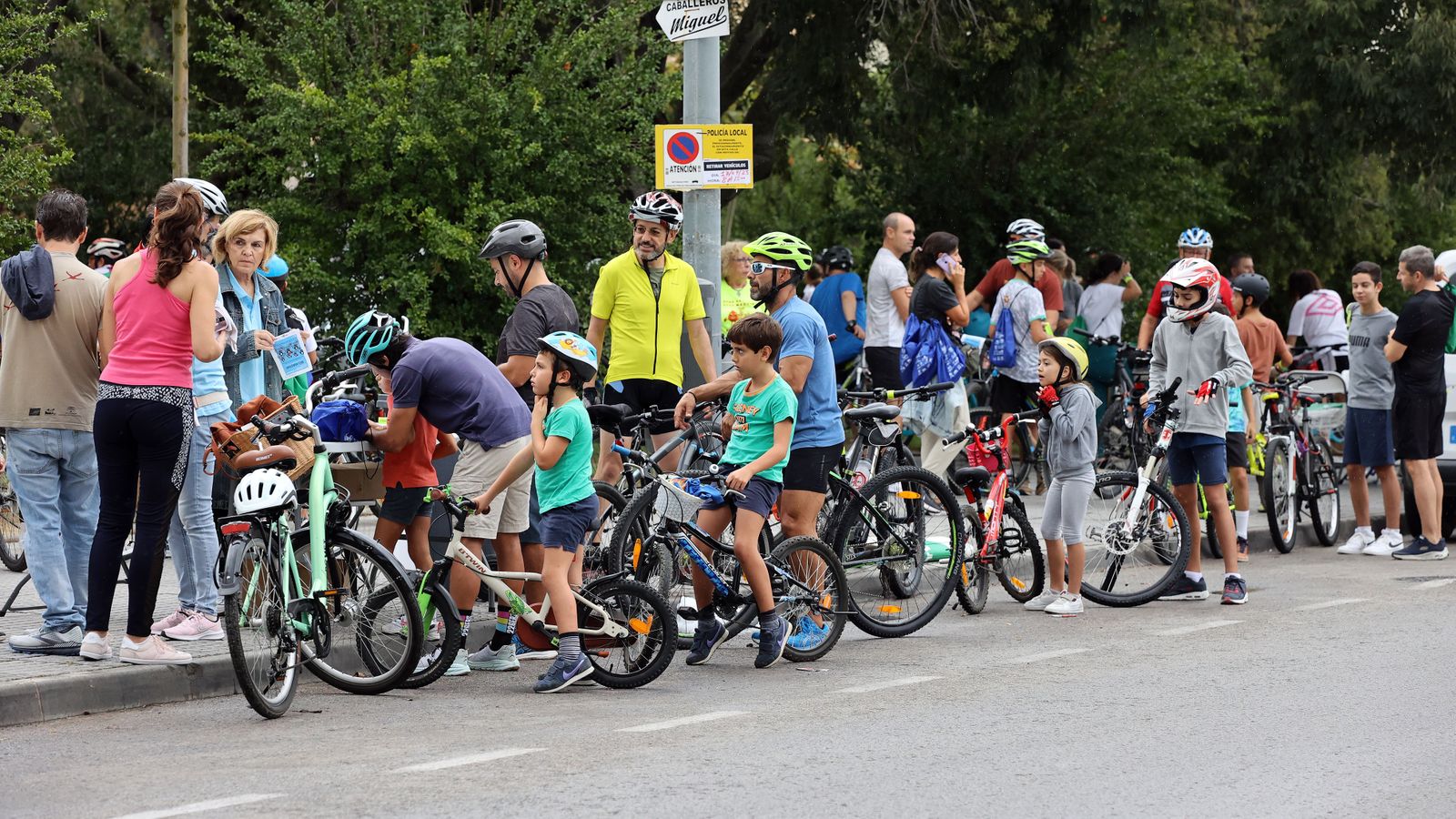 Búscate en la ruta ciclista por Jerez de 'bici amistad'
