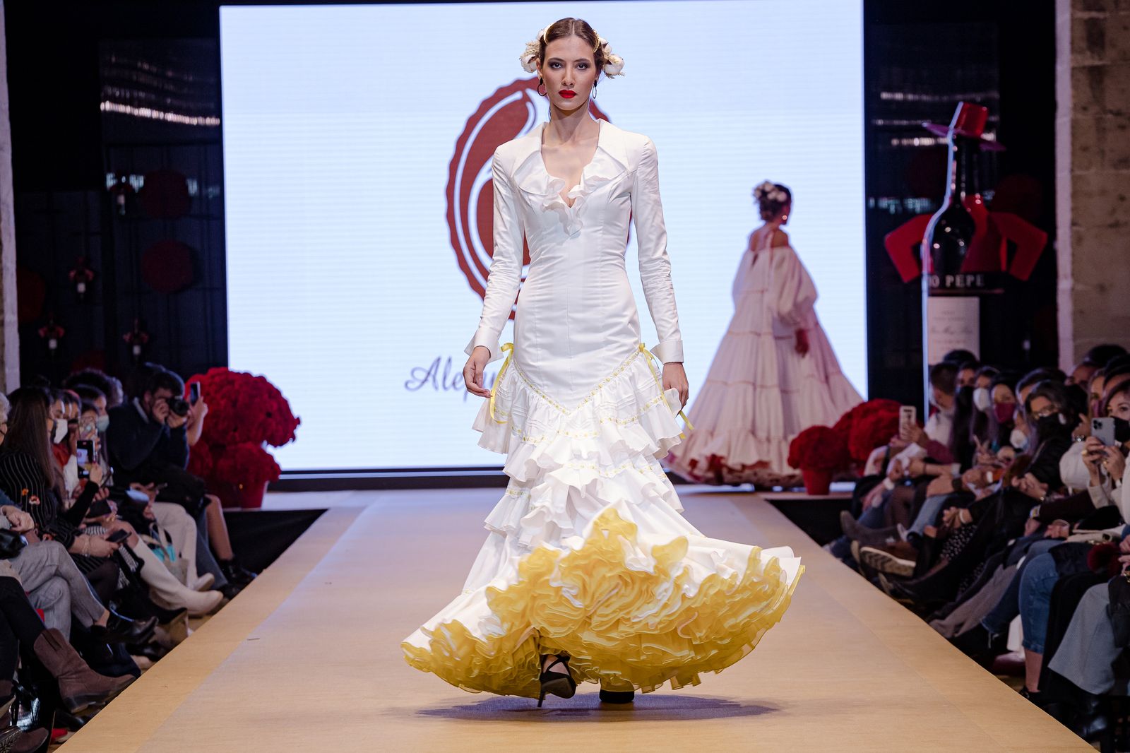 El desfile de Alejandro Andana en la Pasarela Flamenca Tío Pepe Jerez, todas las fotos