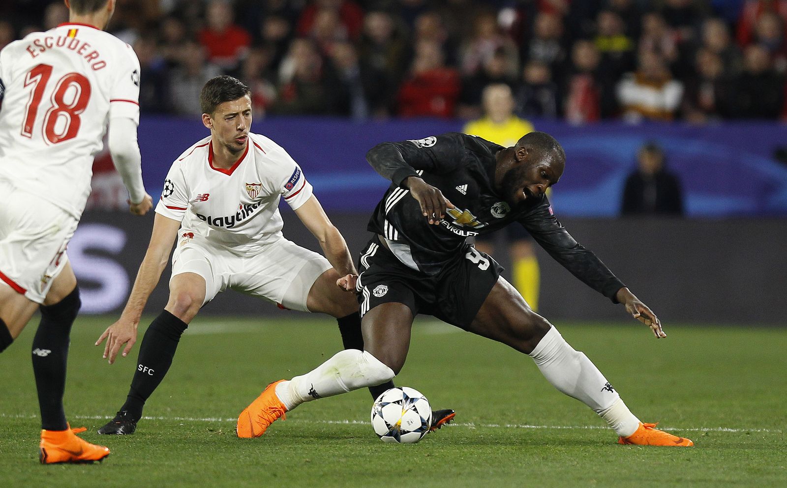 Las imágenes del Sevilla-Manchester United