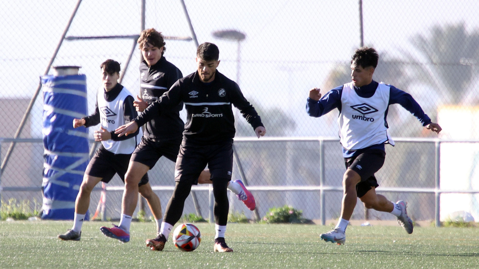 Primer entrenamiento del Xerez DFC en Picadueñas
