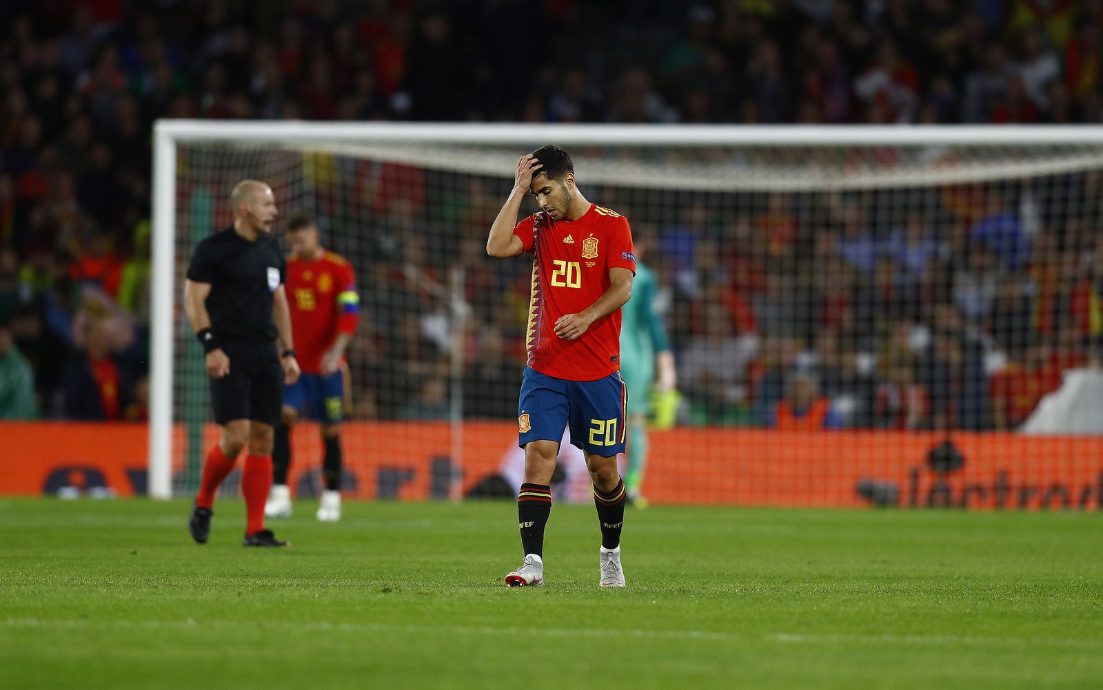 Las imágenes del España-Inglaterra