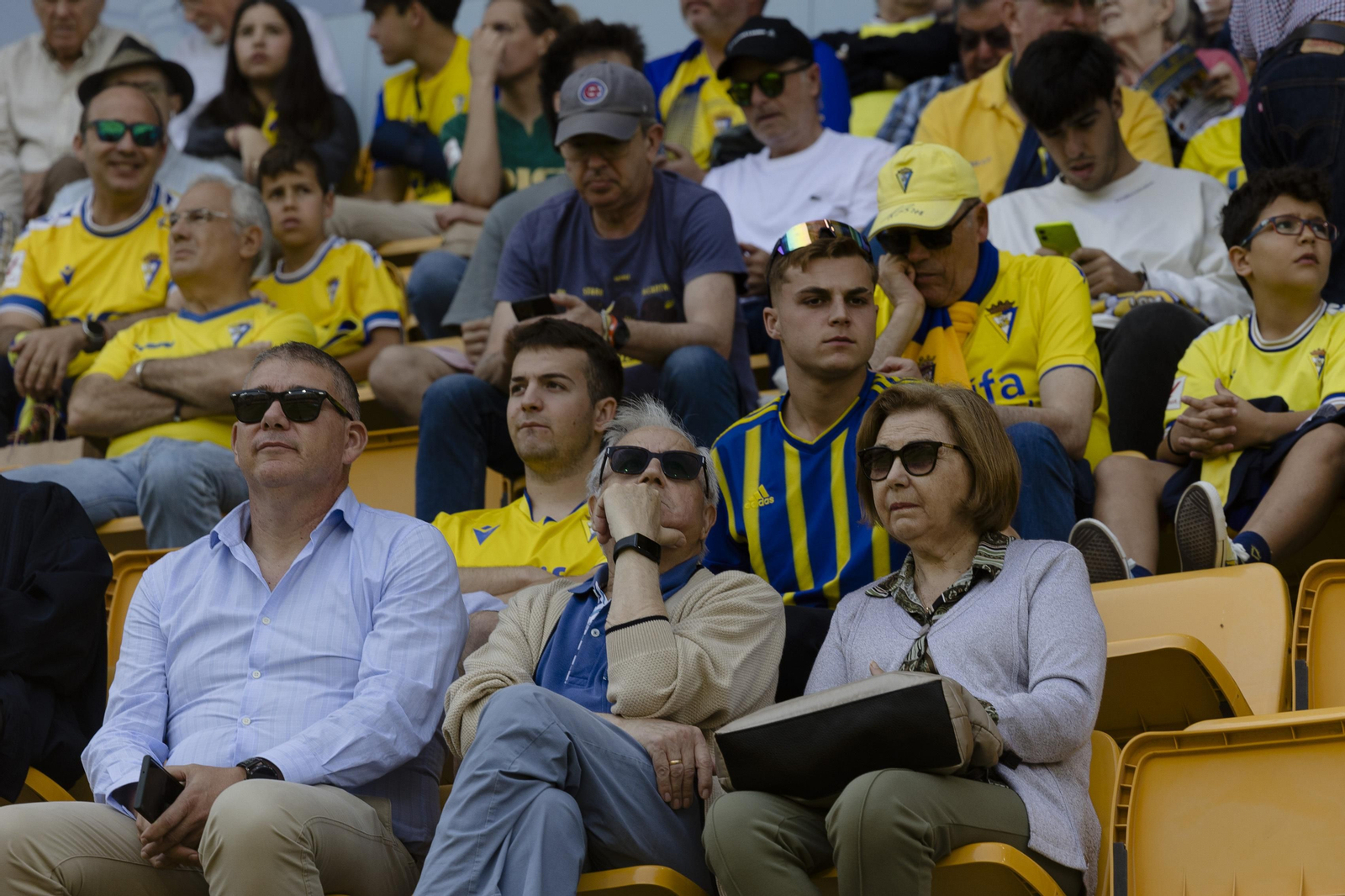 Las imágenes del partido entre el Cádiz C.F y el Getafe