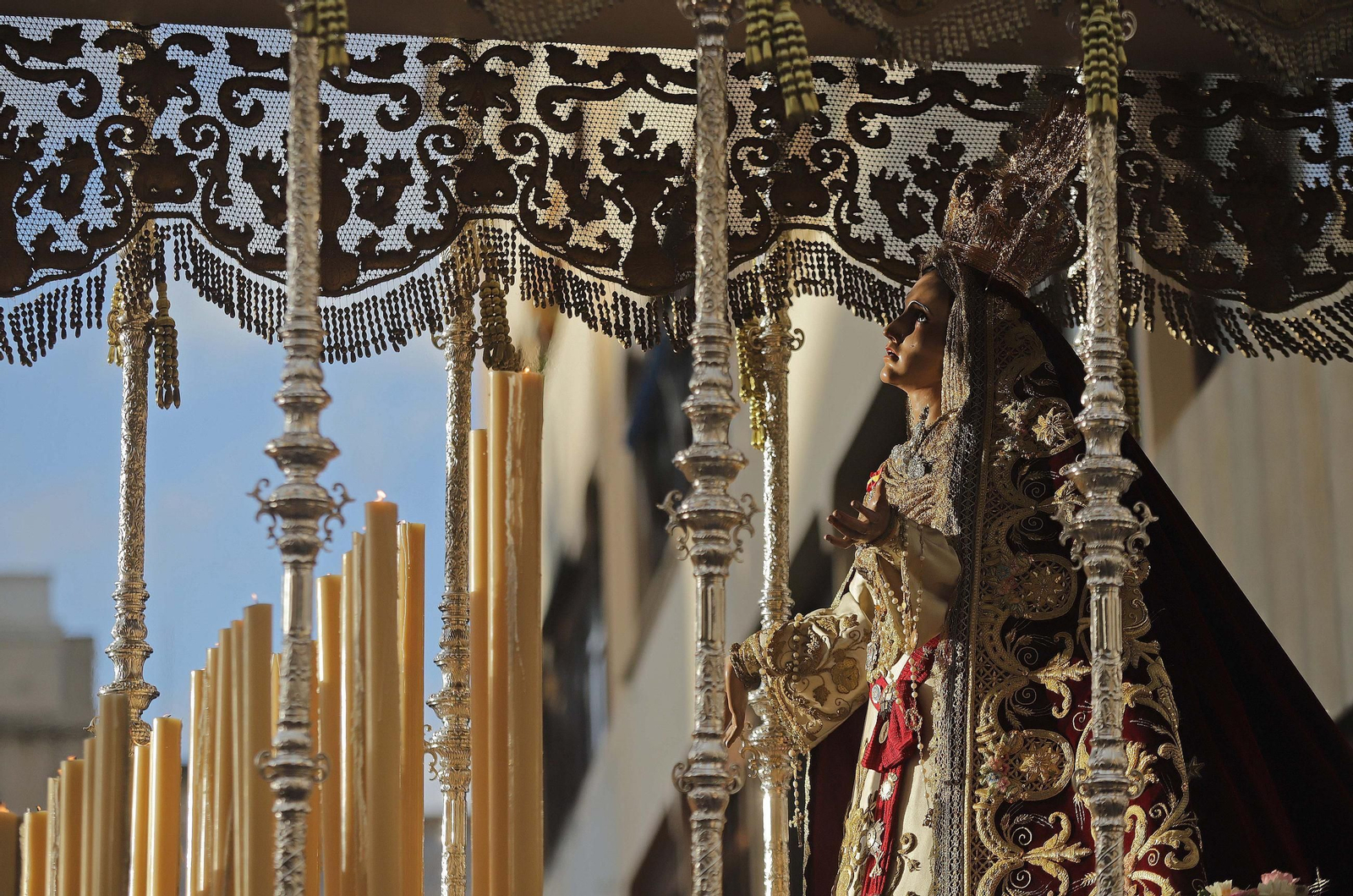 Fotos del Lunes Santo en Algeciras: La Columna