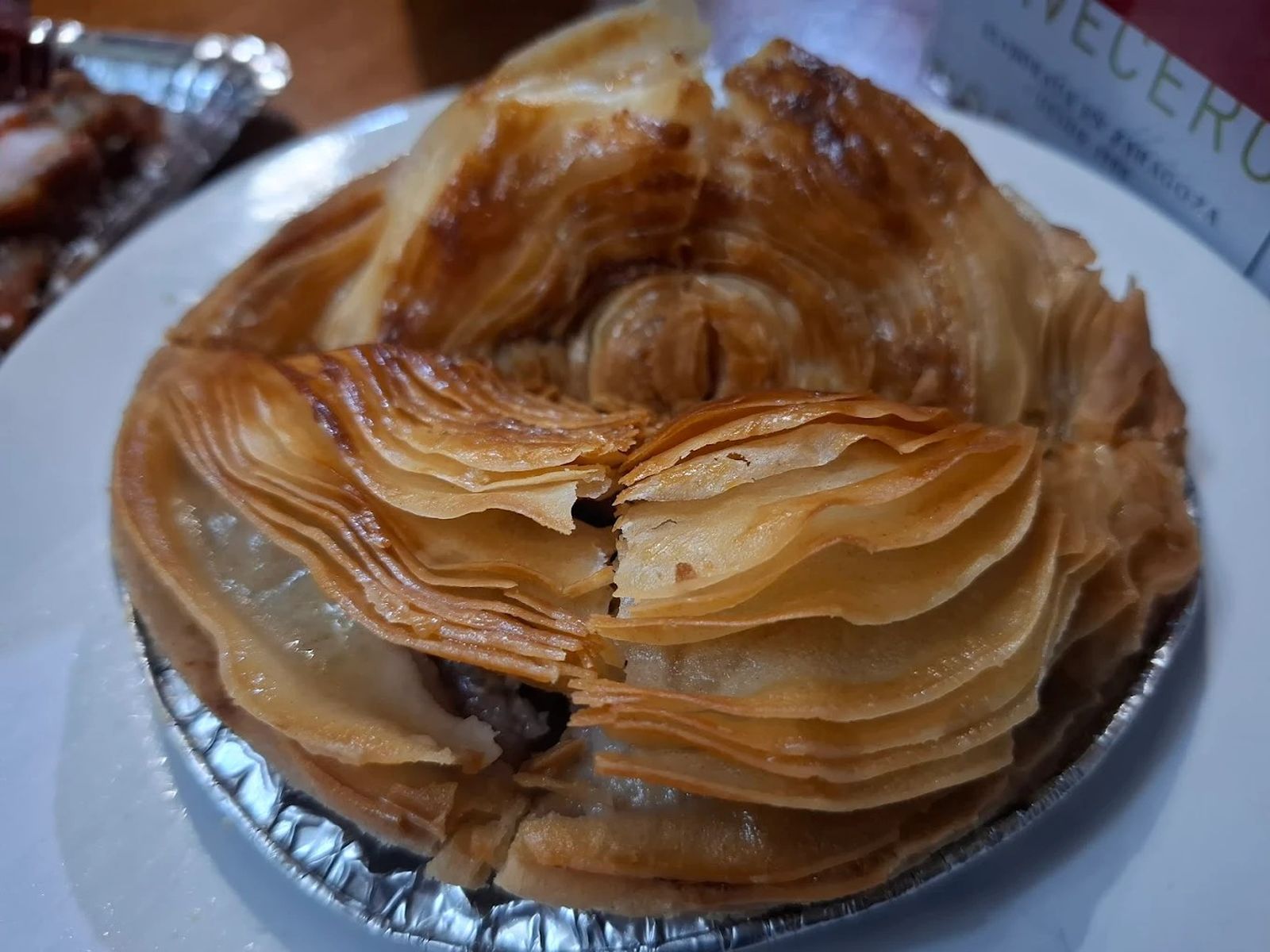 Pastel de carne de Vinoteca Jerezana, en calle Arcos (Jerez).