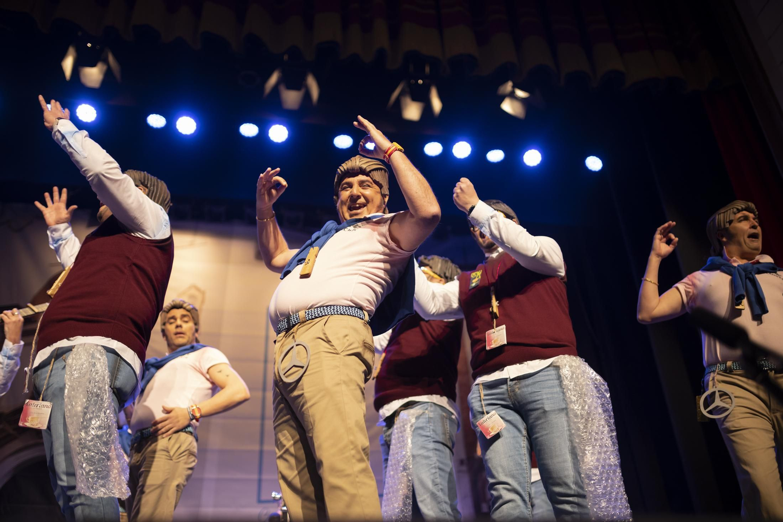 La última jornada de semifinales del Carnaval de Huelva, en imágenes