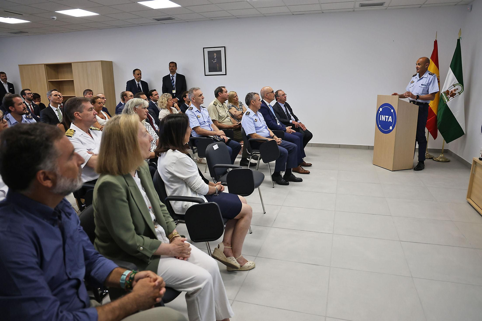 Imágenes de la Visita de la ministra de Defensa, Margarita Robles, a el Centro de Ensayos de Sistemas Aéreos no Tripulados CEUS