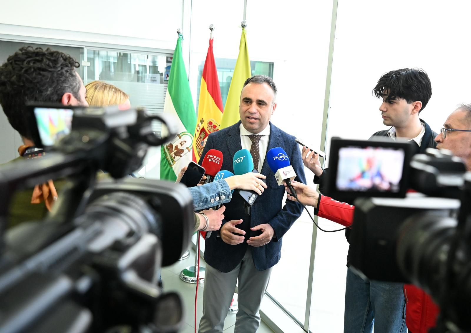 El presidente de la Diputación de Granada, Francis Rodríguez