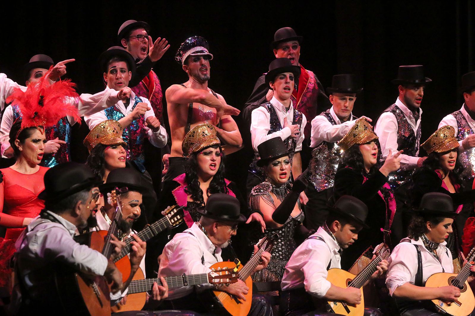 Las imágenes de la segunda sesión de semifinales del Carnaval Colombino 2019