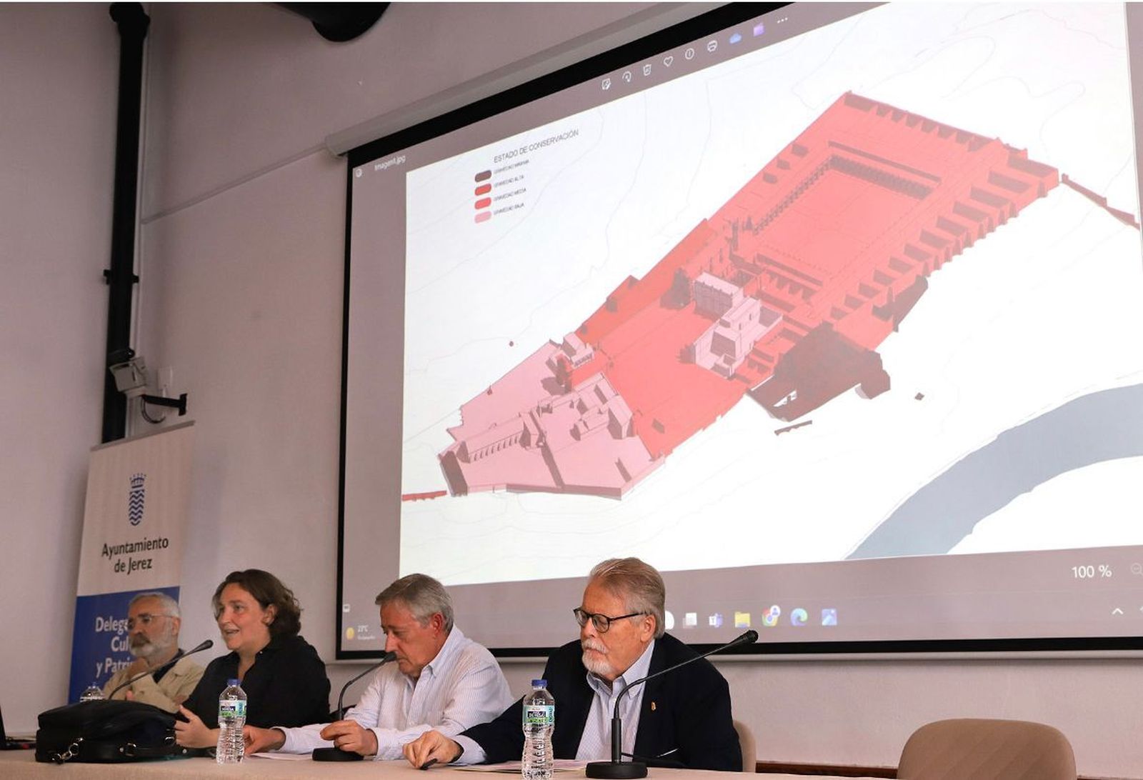 Jornada sobre La Cartuja organizada por la Asociación para la Defensa del Patrimonio de Jerez.