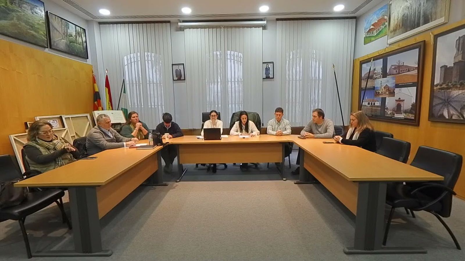 Toma de conocimiento de la dimisión del alcalde de Belalcázar.