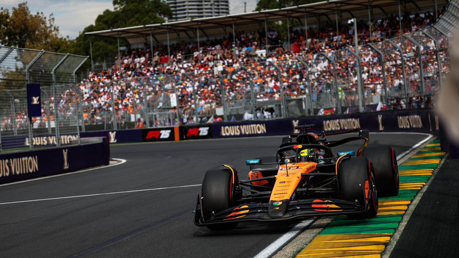 Los fotos del arranque de la Fórmula 1 en Melbourne