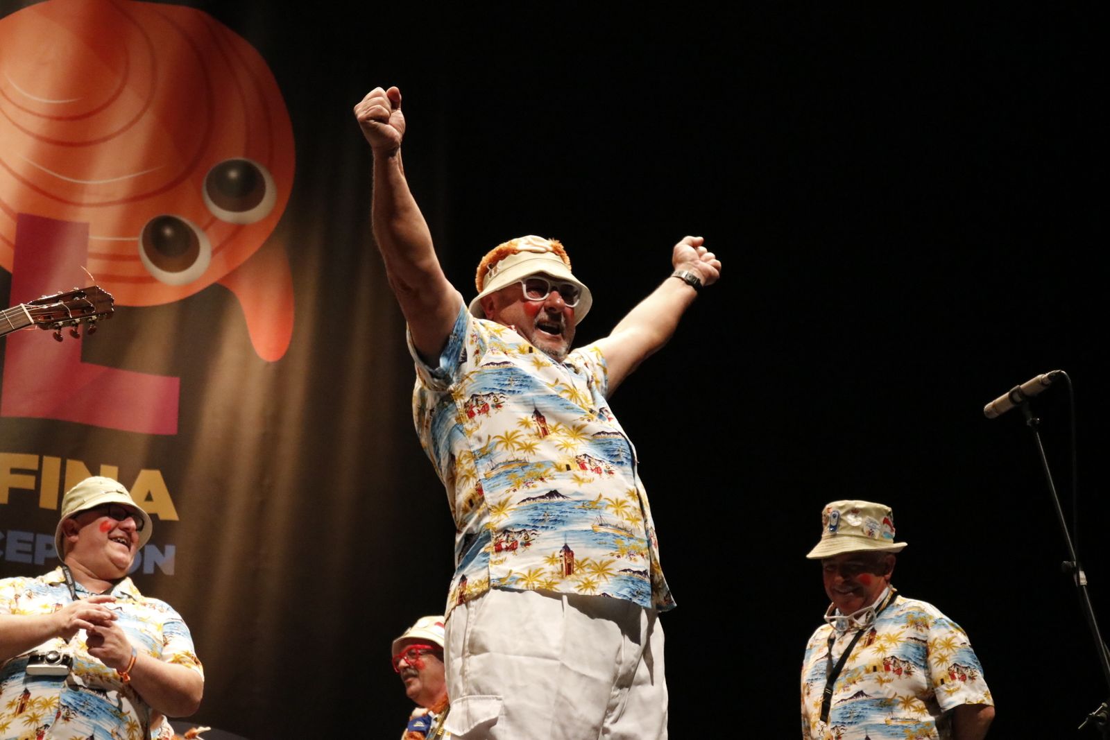Final del concurso de Carnaval de la Concha Fina de La Línea