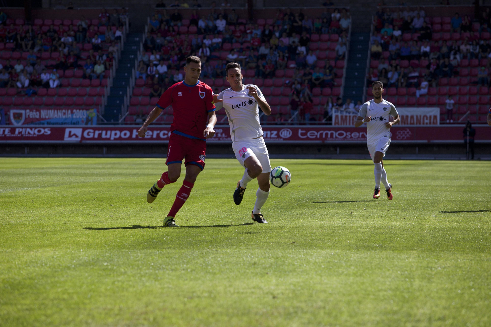 Las imágenes del Numancia-Almería