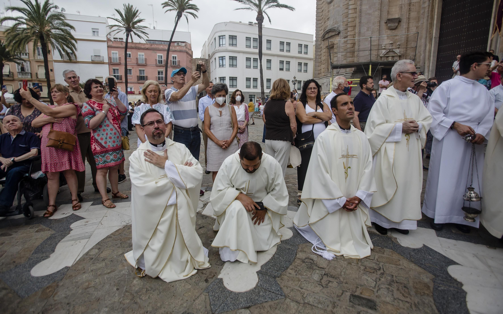 Las imágenes de la procesión del Corpus