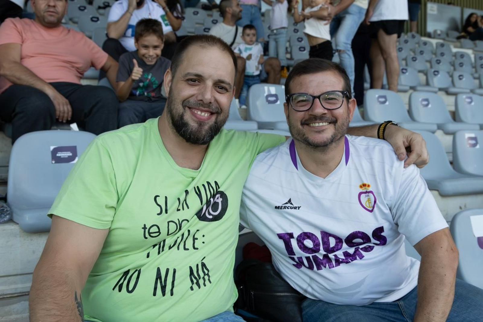 Partido Real Jaén CF contra CP Almería, en imágenes