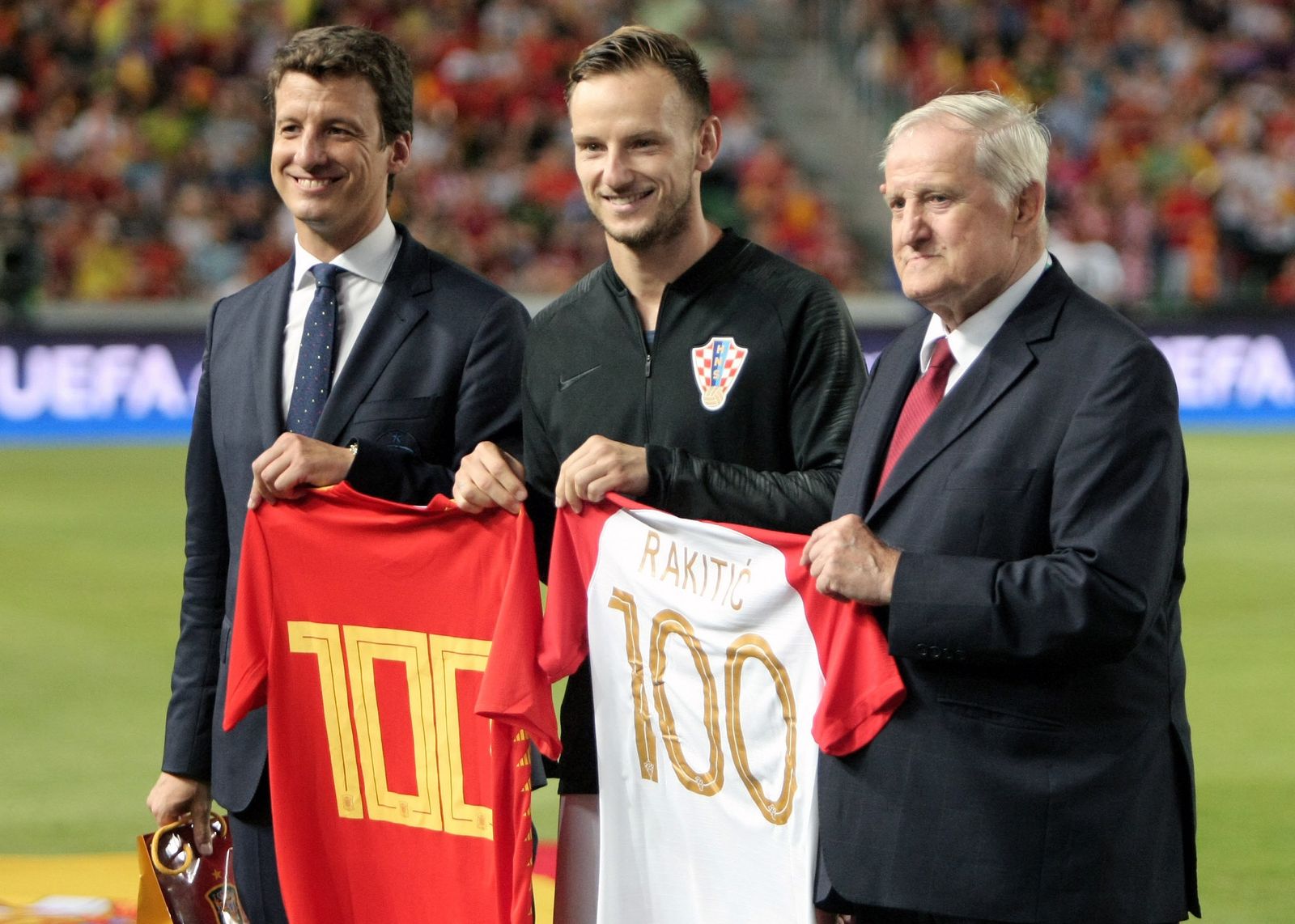 Las imágenes del España-Croacia