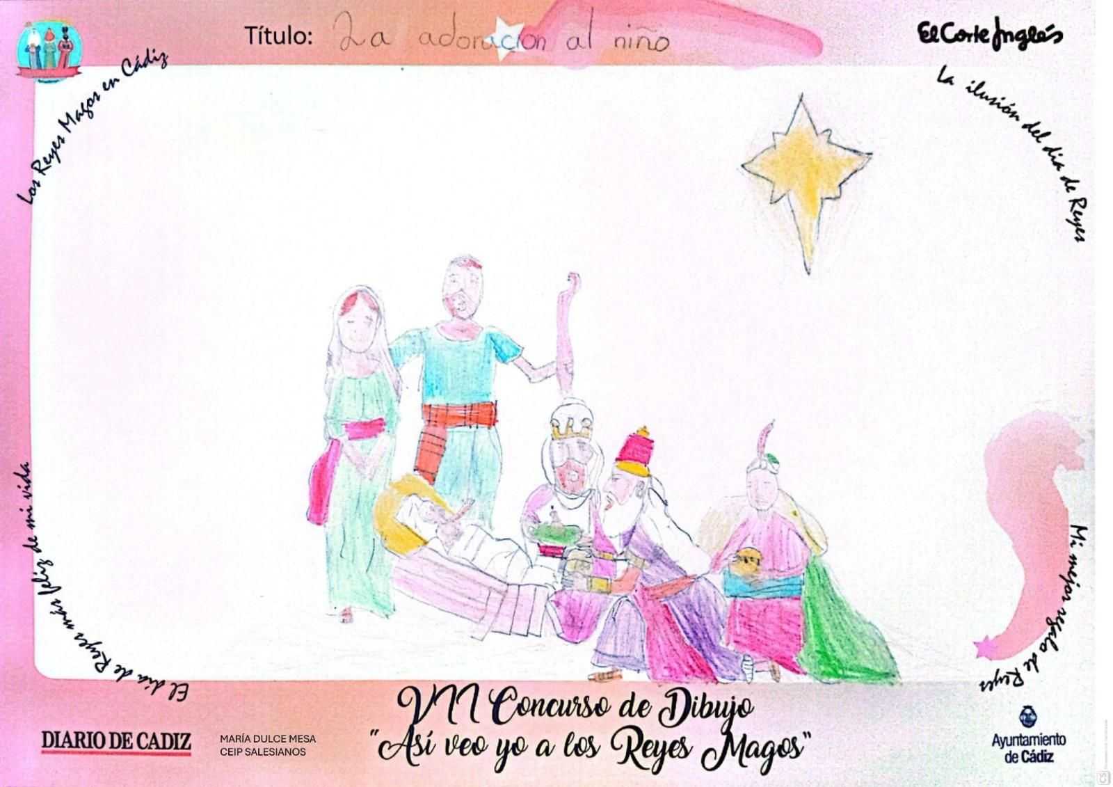 Los dibujos finalistas del concurso 'Así veo yo a los Reyes Magos'