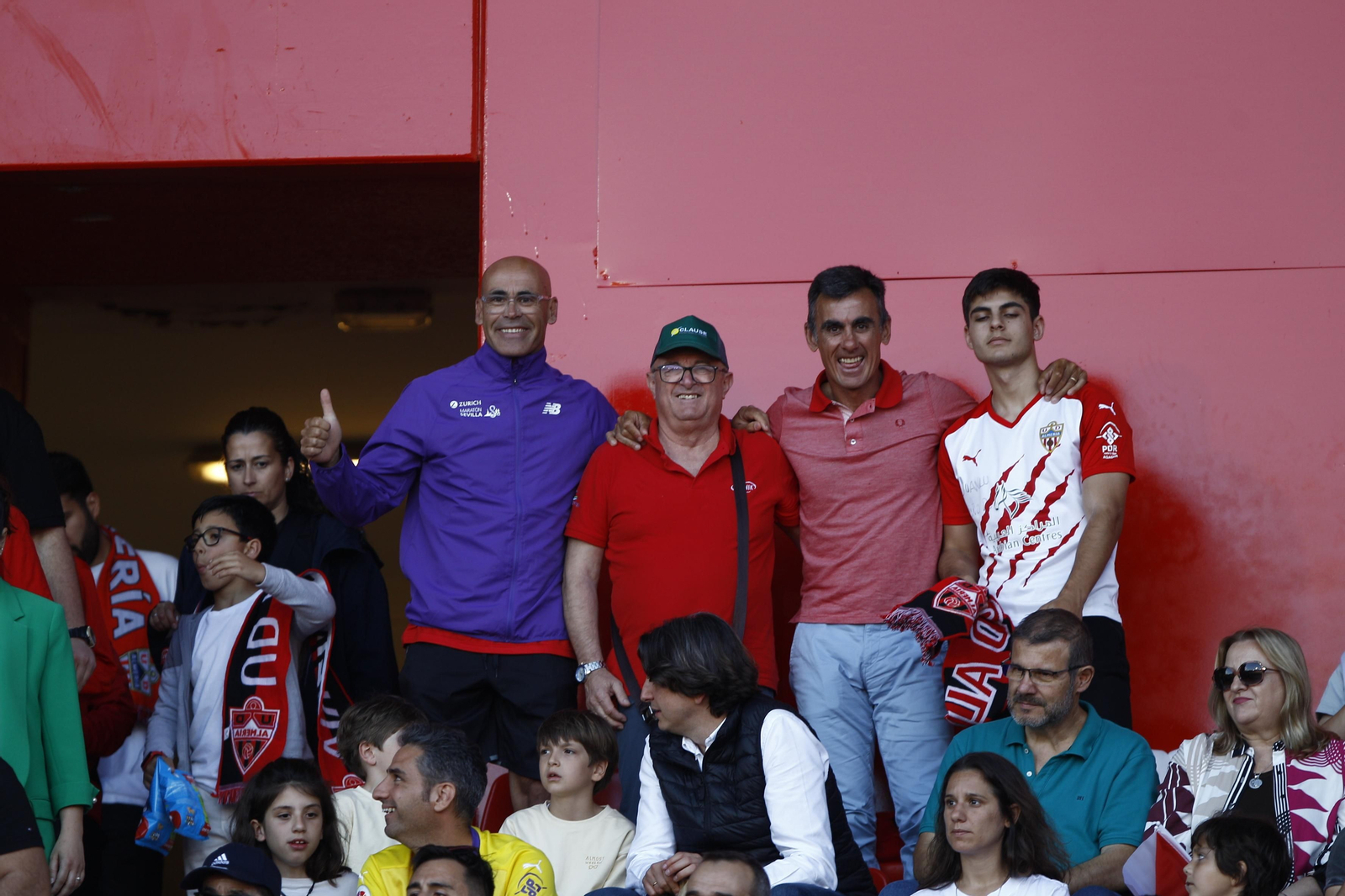 Imágenes del partido U.D. Almería-S.D. Amorebieta