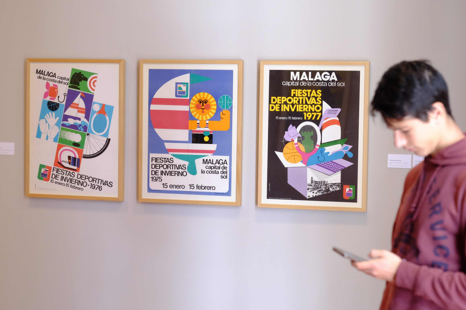 Obras de los años 1975, 1976 y 1977.