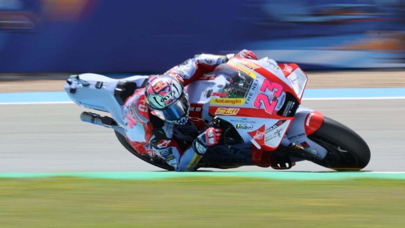 Enea Bastianini, segundo mejor tiempo del día.