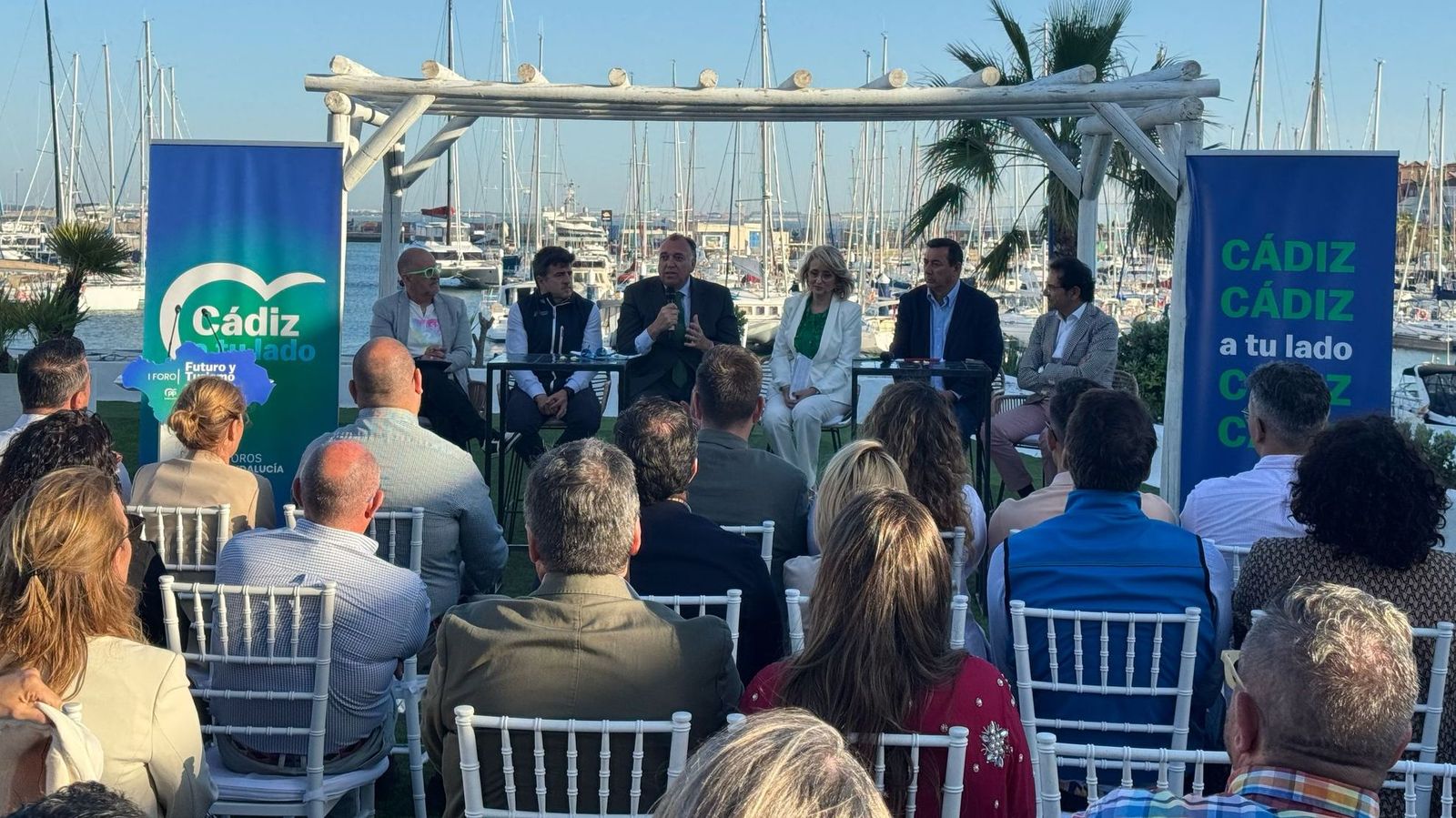 Una imagen del foro celebrado en Puerto Sherry.