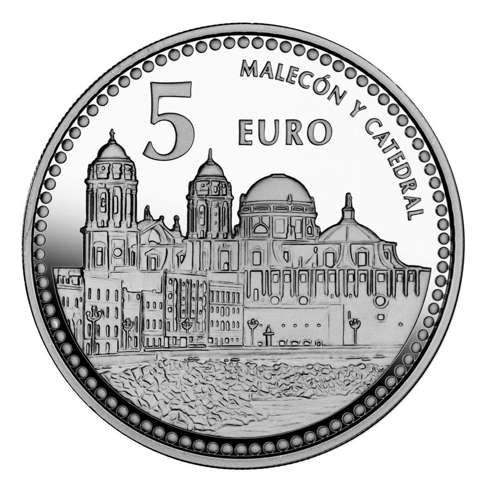 Moneda de 5 euros.
