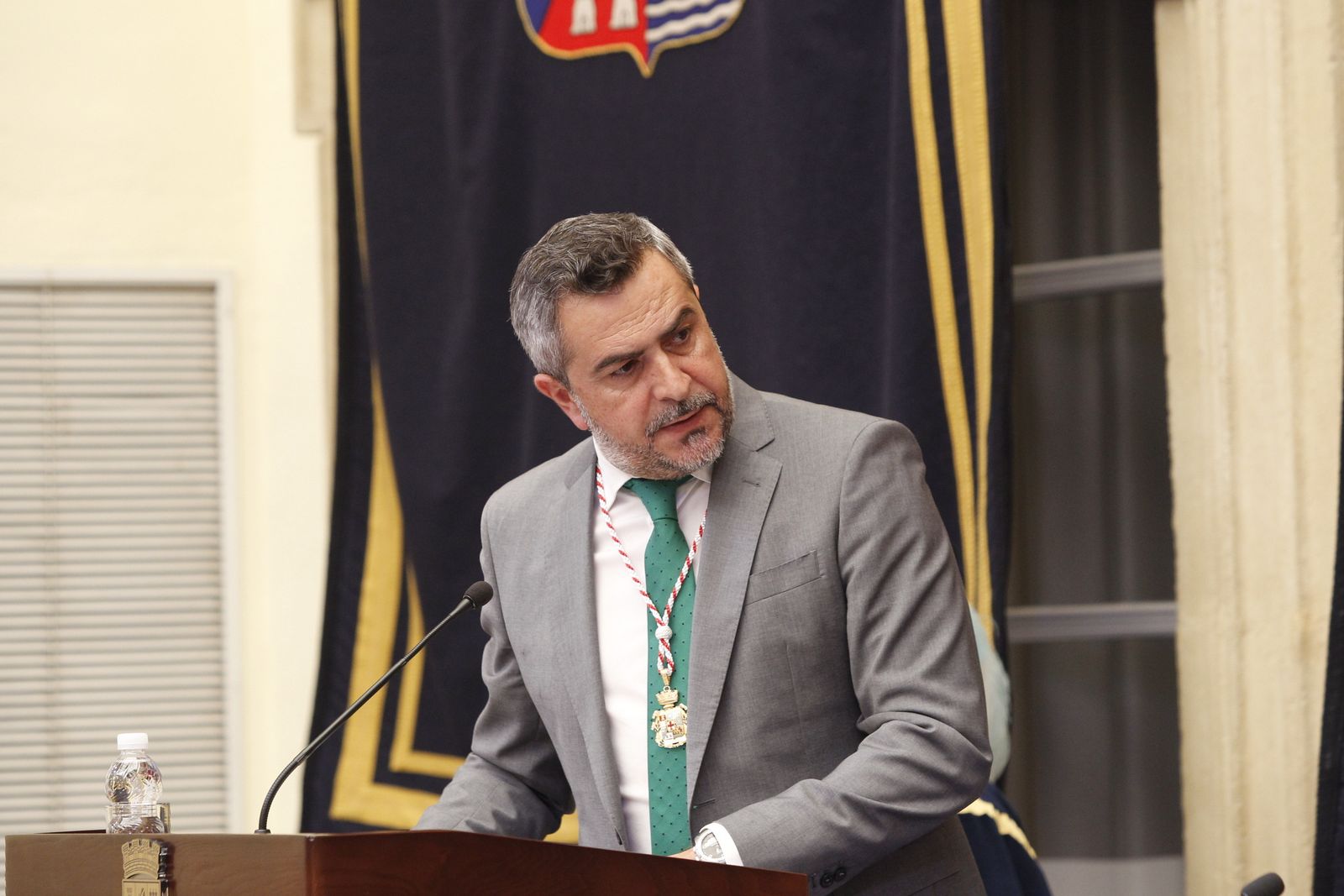 Pleno investidura Presidente Diputación de Almería. Javier Aureliano García