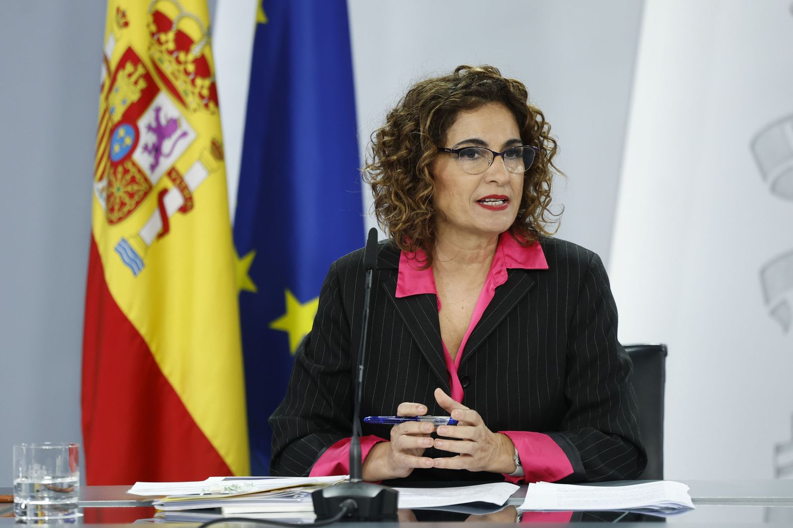 La ministra de Hacienda y Función Pública, María Jesús Montero.