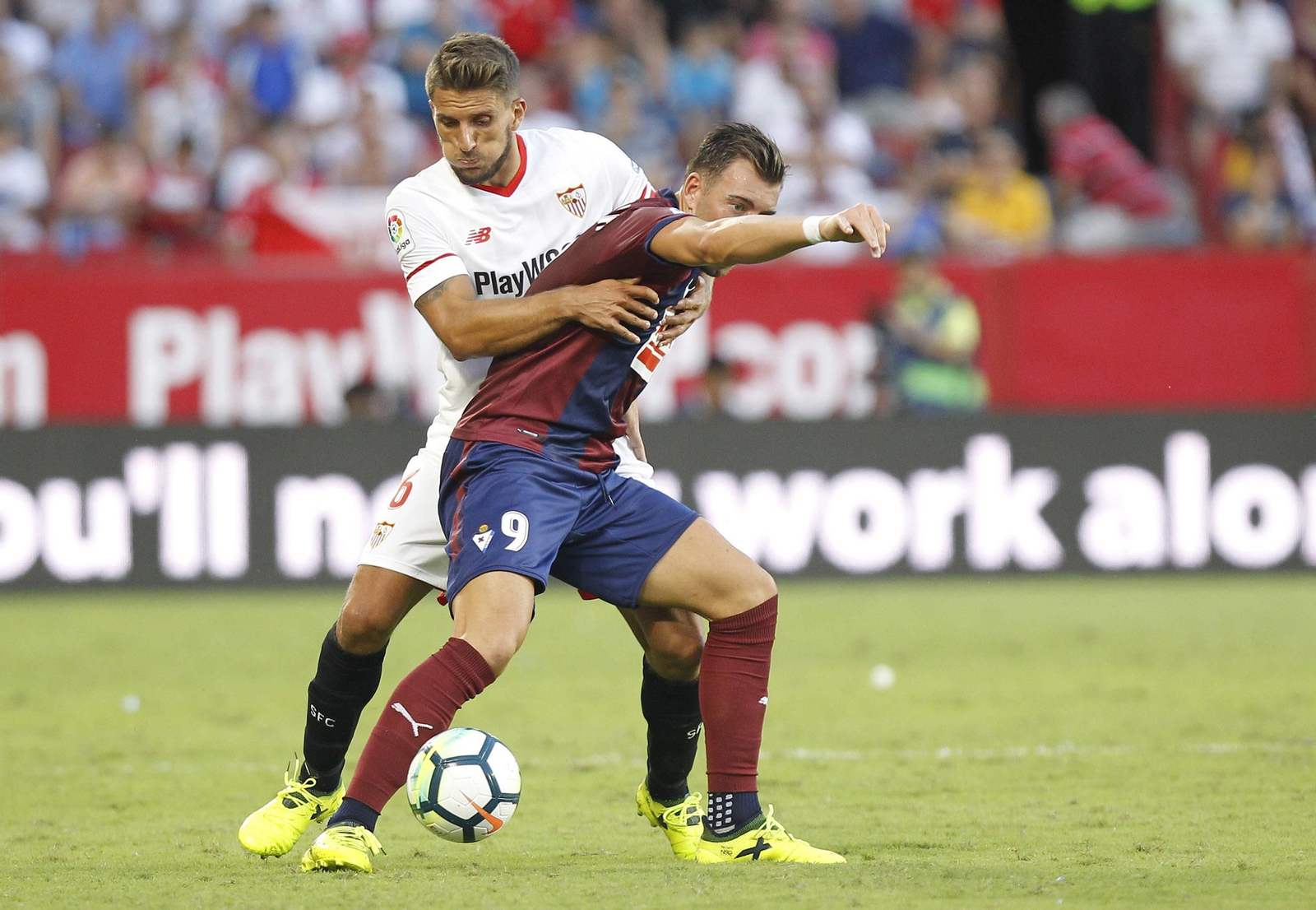 Las imágenes del Sevilla-Eibar