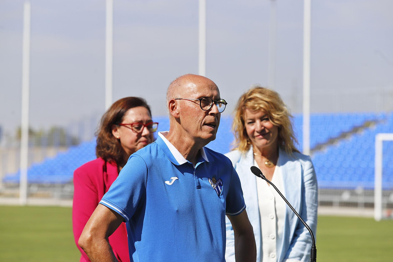 Imágenes de la inauguración del campo 1 de la Ciudad Deportiva del Real Club Recreativo de Huelva