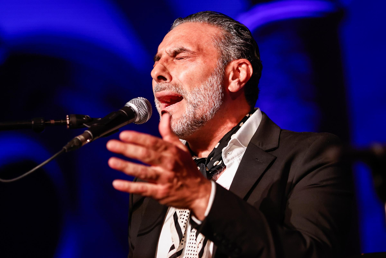 Pedro el Granaíno hace vibrar la Abadía del Sacromonte durante I Bienal de Flamenco de Granada: en imágenes