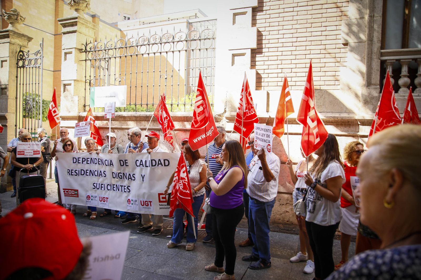 Las imágenes de la manifestación por la "ley de dependencia"