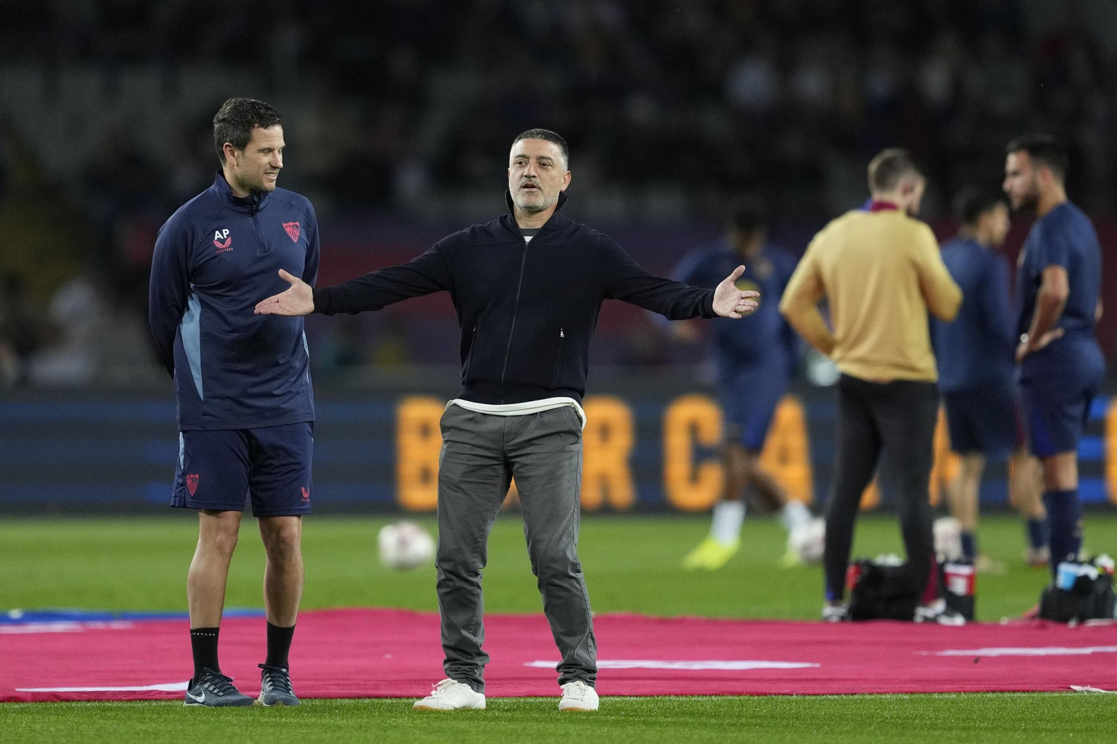 Las fotos del Barcelona - Sevilla