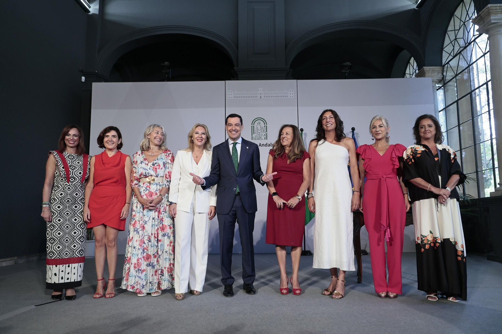 Las imágenes de la toma de posesión del nuevo Consejo de Gobierno de Andalucía