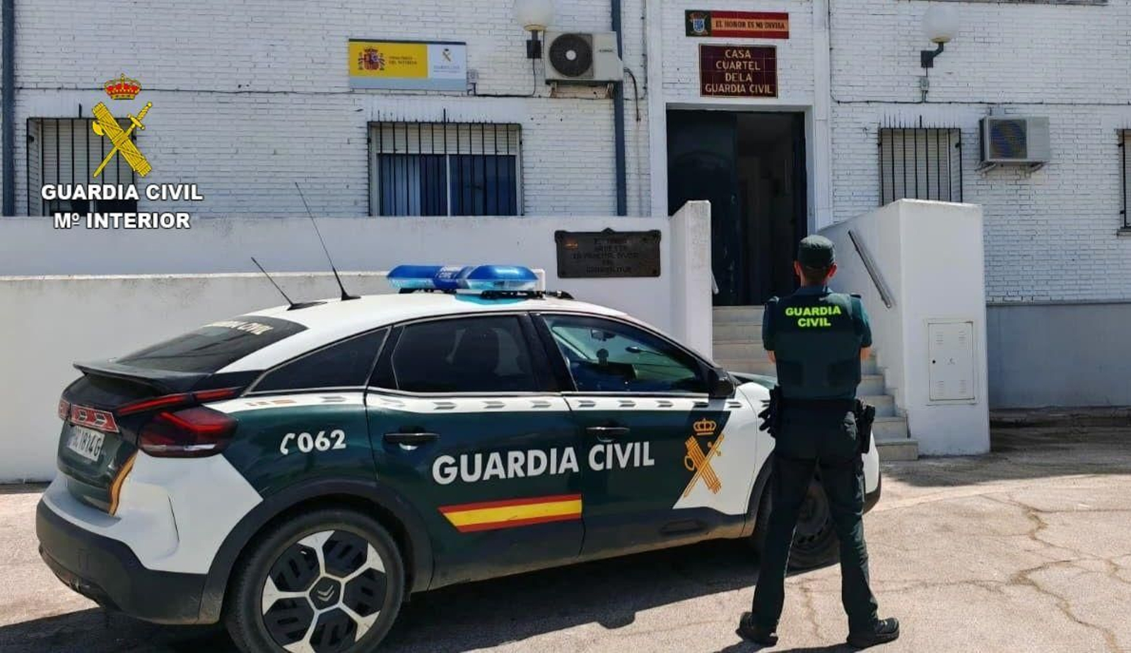 Foto de archivo del cuartel de la Guardia Civil.