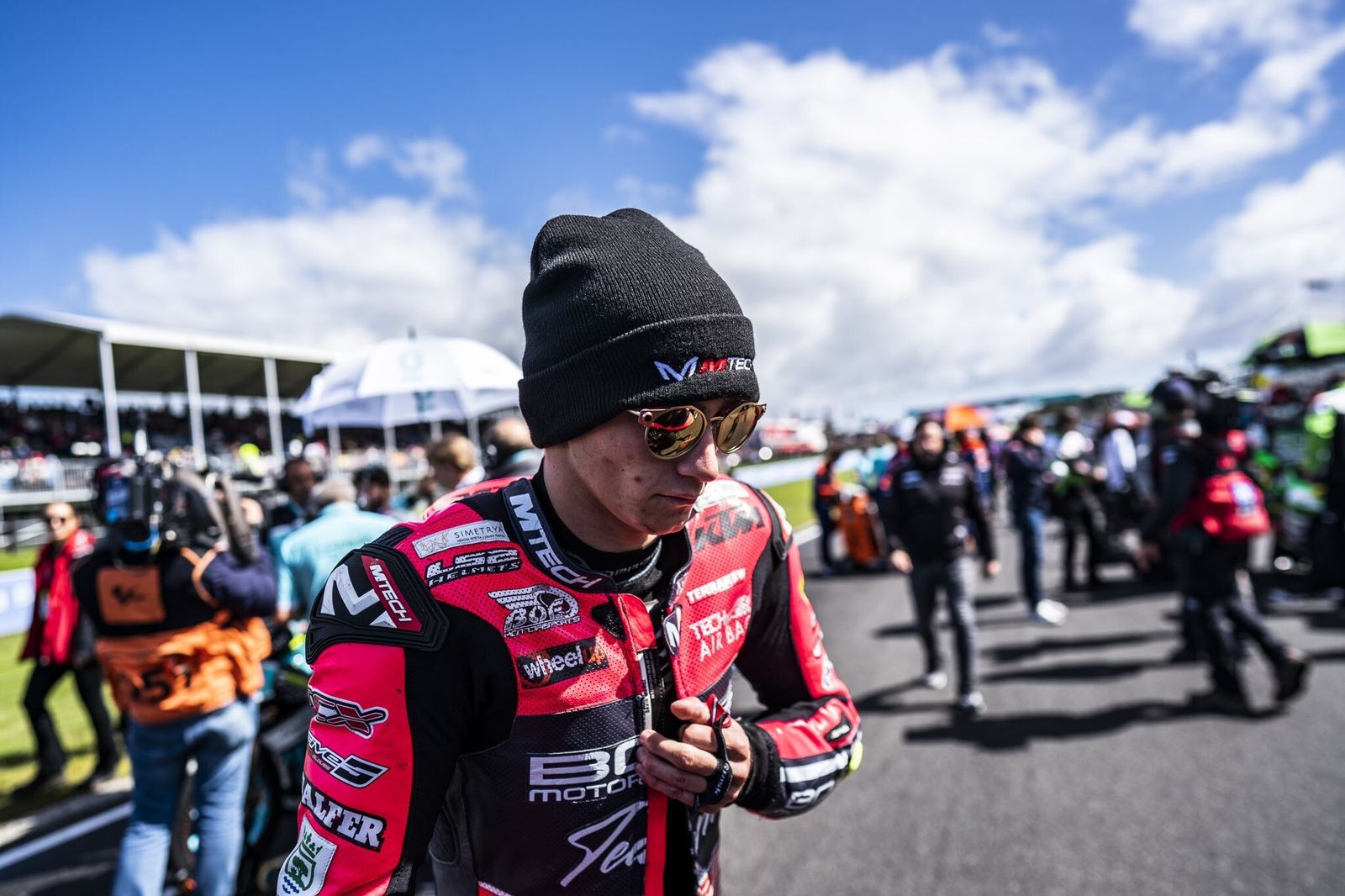 El brenero David Muñoz, en el anterior Gran Premio de Australia.