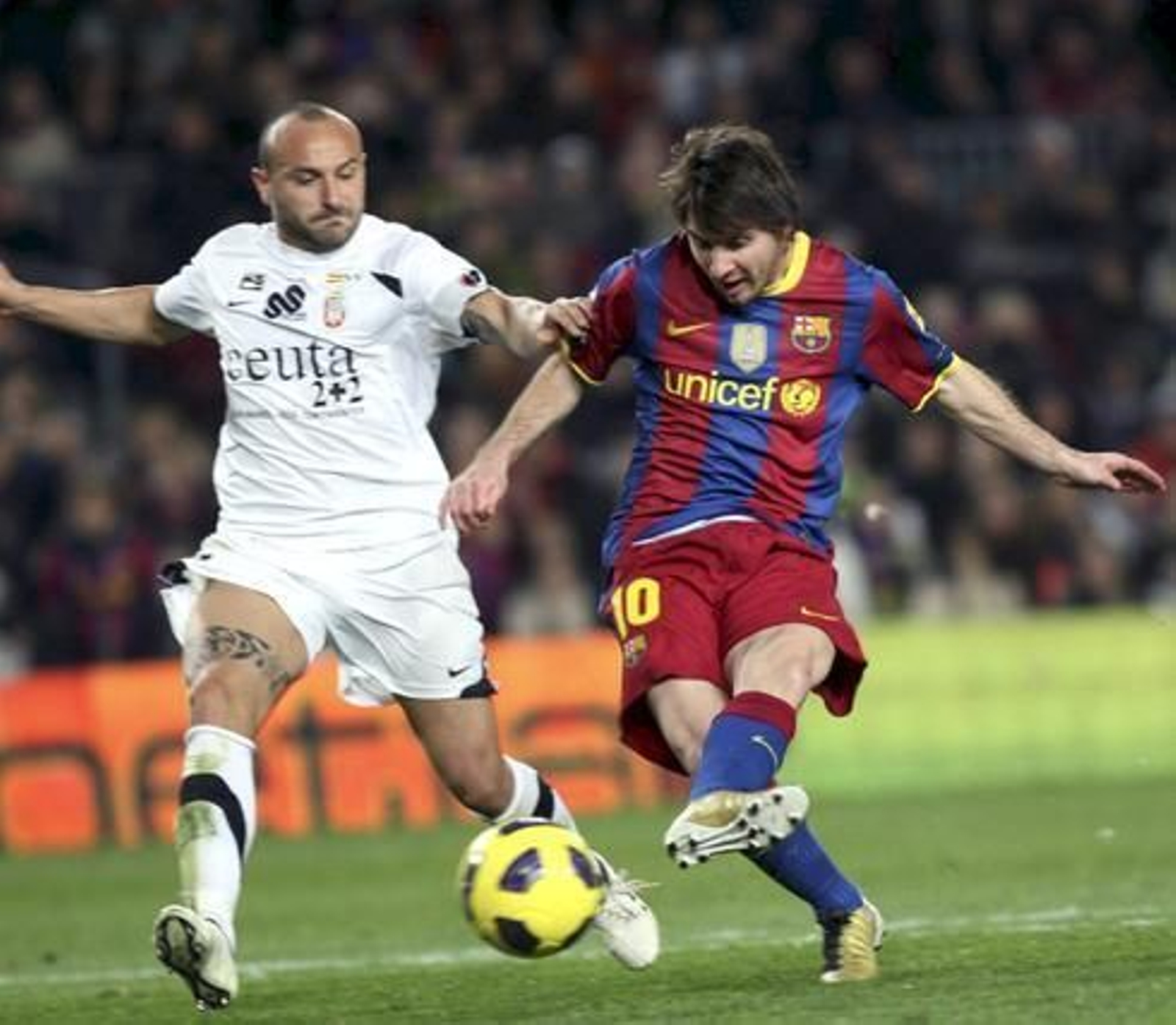 El Barcelona vence desplegando un fútbol tan atractivo como siempre.  Foto: Reuters