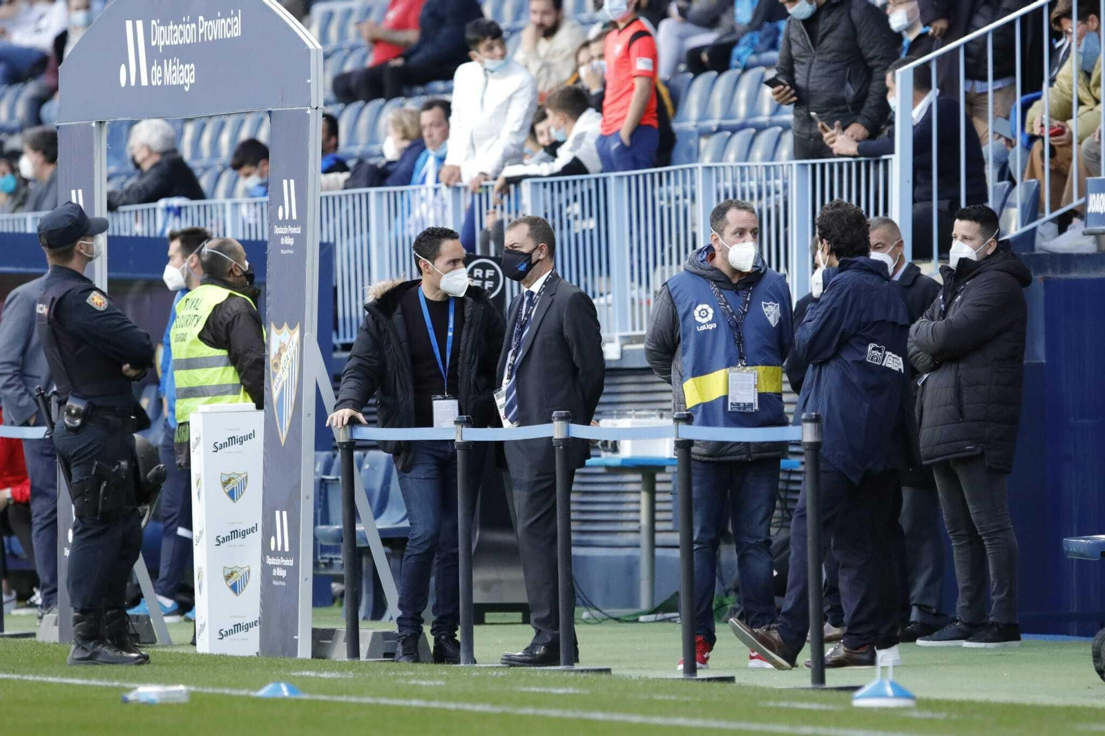 Las fotos del Málaga CF-Sporting de Gijón
