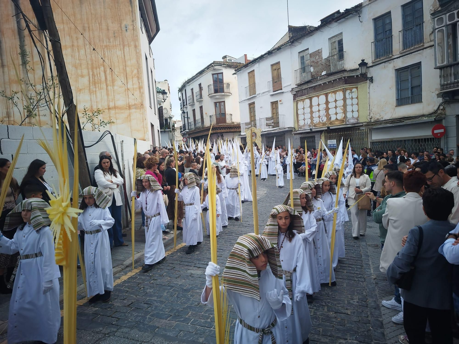 Así ha sido el desfile procesional de Pollinica y Rocío en Vélez-Málaga