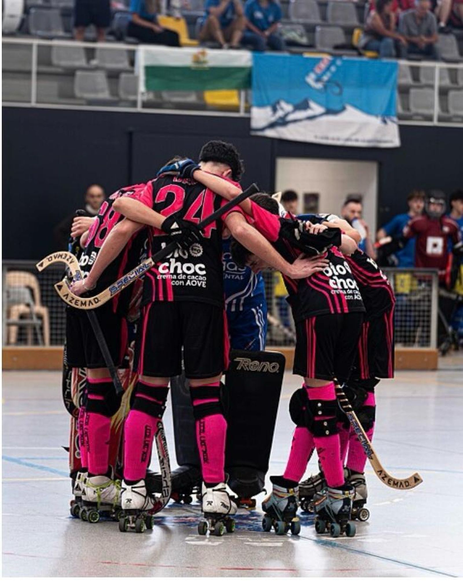 Jugadores del equipo granadino en el Nacional