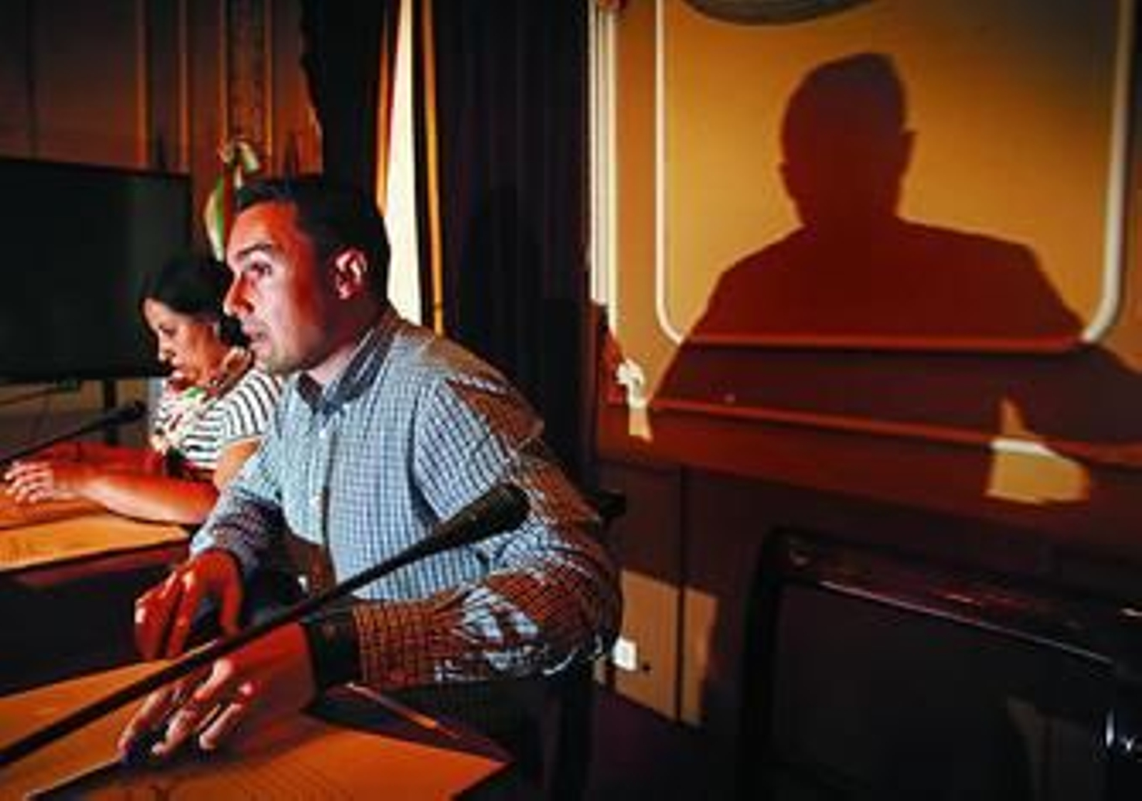 Martín Vila explica en la rueda de prensa posterior a la Junta de Gobierno el proceso que se va a llevar en la Casa del Almirante.